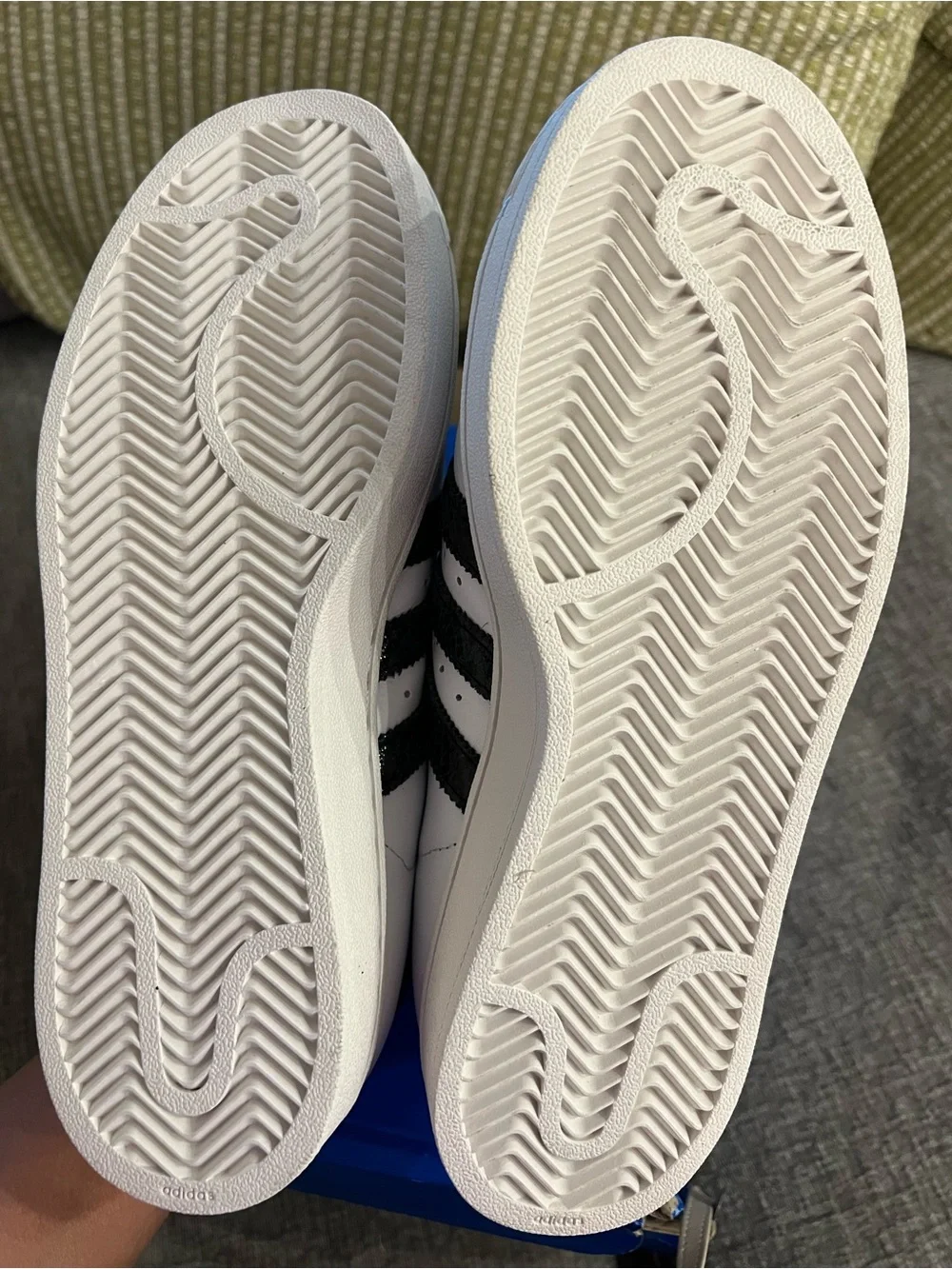 Adidas Superstar White Sneakers Woman US8